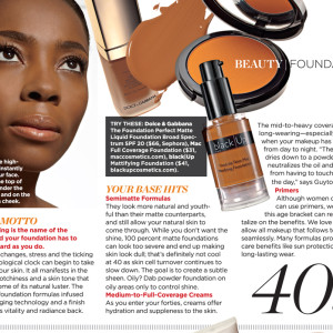 Feature In Essence Magazine September 2013 Issue